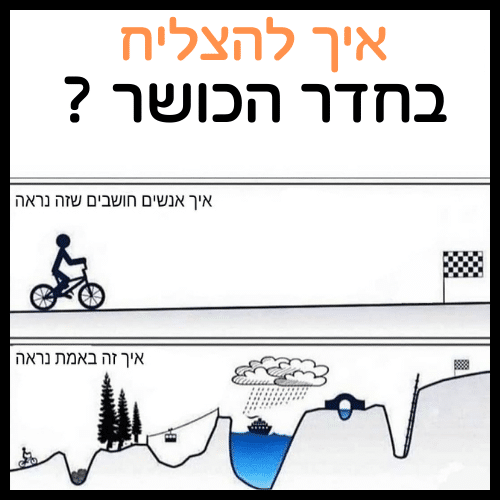 איך להצליח בחדר הכושר