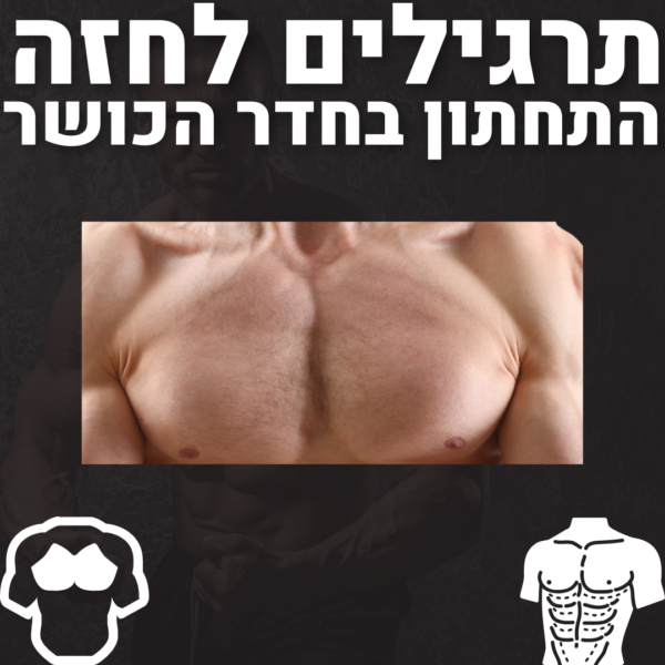 תרגילים לחזה תחתון לחדר הכושר