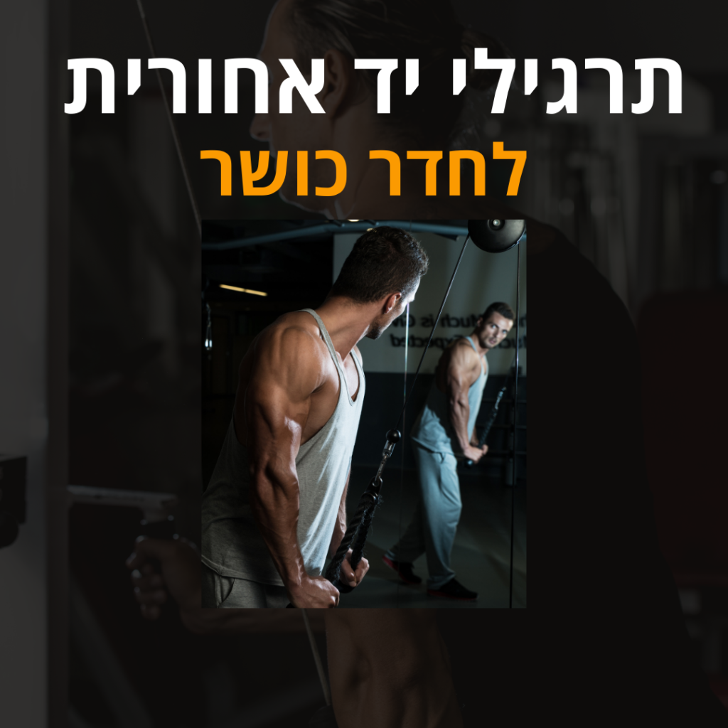 תרגילים ליד אחורית