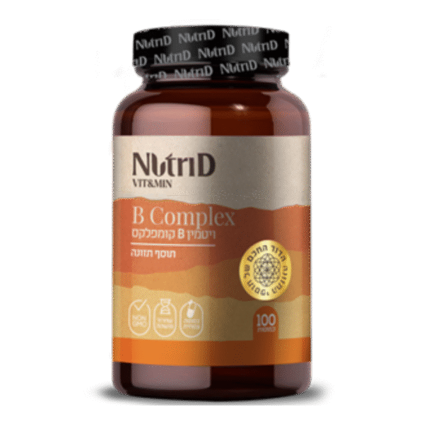 ויטמין B קומפלקס | nutri D - נוטרי די