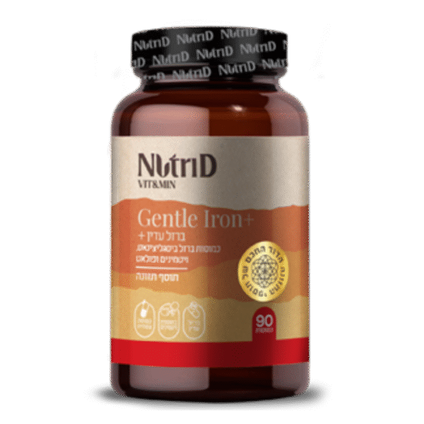 ברזל עדין+ | nutri D - נוטרי די