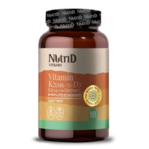 ויטמין K2 ויטמין D3 בספיגה משופרת | nutri D - נוטרי די