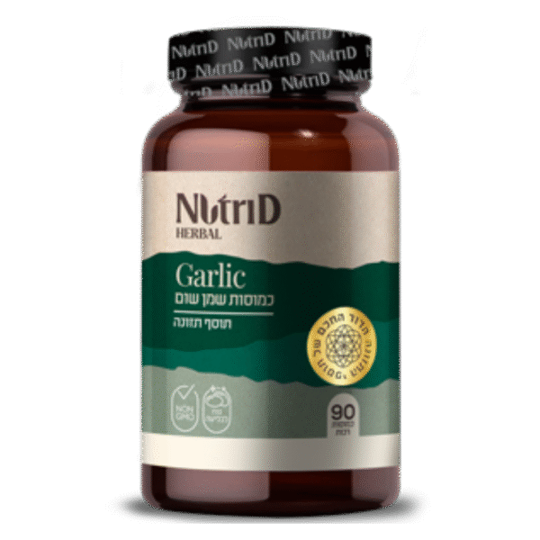 כמוסות שום | nutri D - נוטרי די