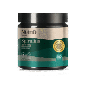 ספירולינה טבעונית | nutri D - נוטרי די