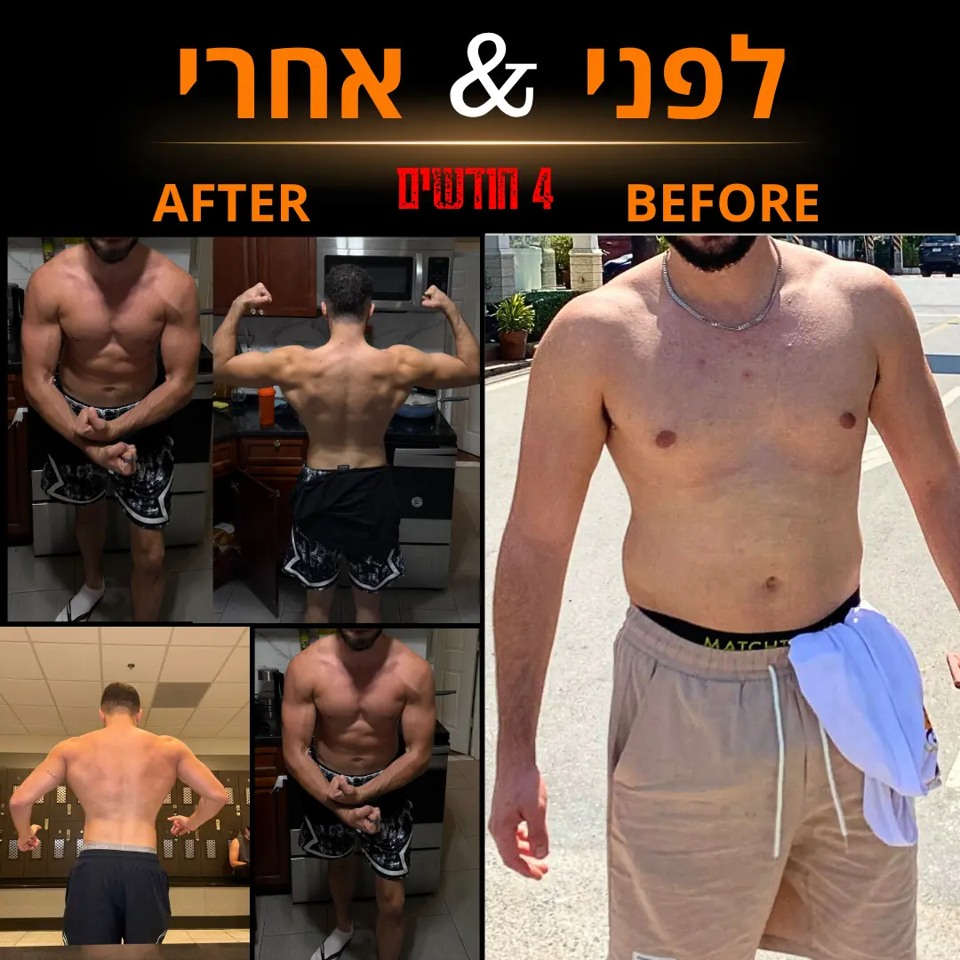חיטוב ועלייה במסת שריר
