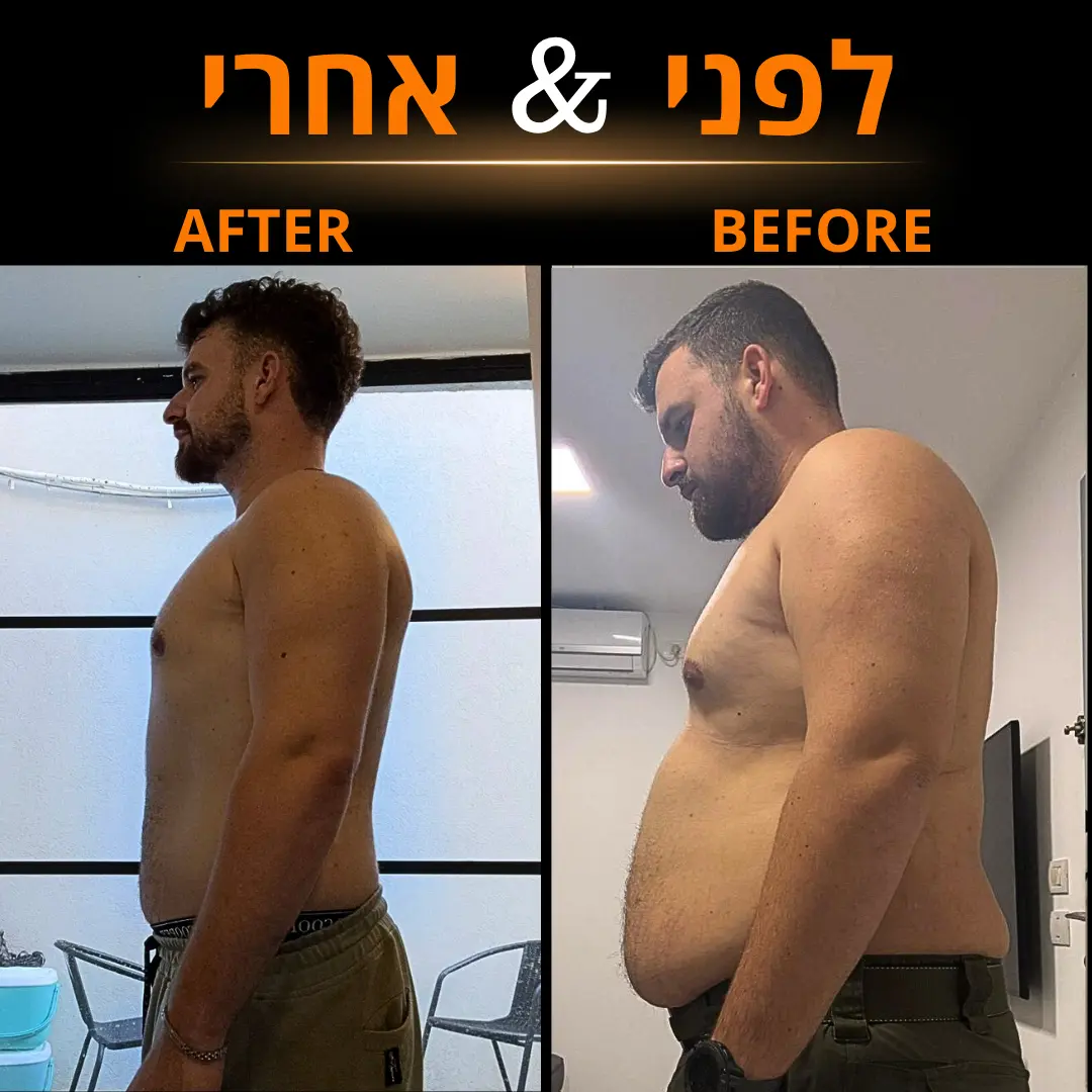 חיטוב וירידה באחוזי שומן
