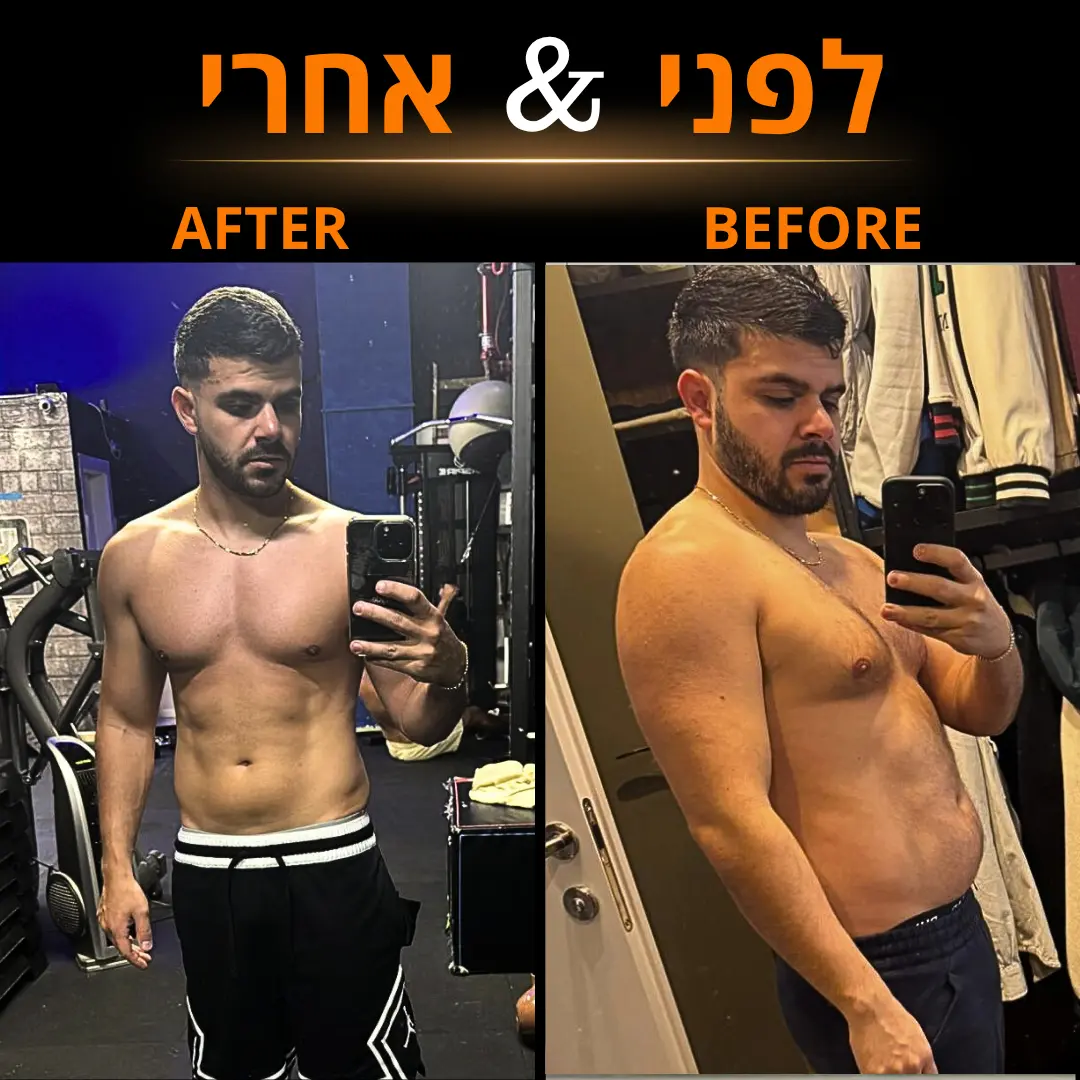 חיטוב וירידה באחוזי שומן